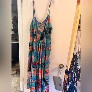 City Chic Multicolor Maxi Dress